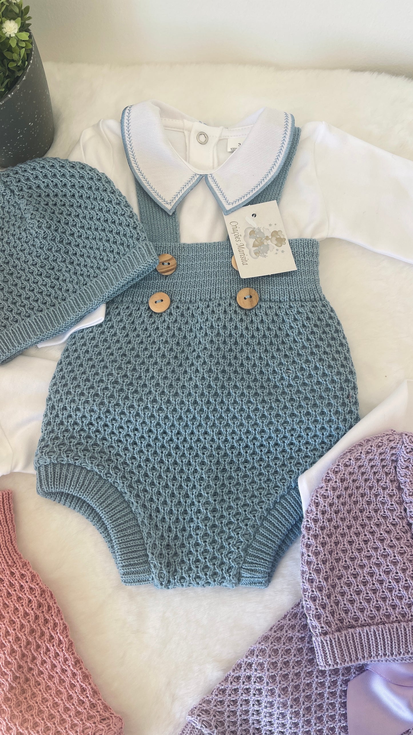 Fofos de Malha 3 Peças